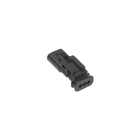 Molex 1.2Mm Sld Assy Bld 1X3 7Cs Ltgy Keyb/03 348993021